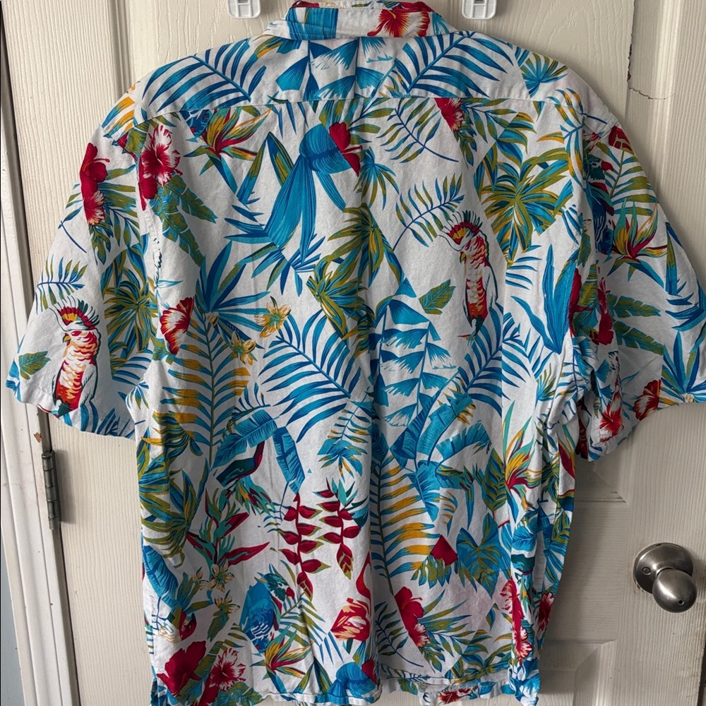 Men’s Hawaiian Floral SS shirt. Size XXL - Picture 8 of 9